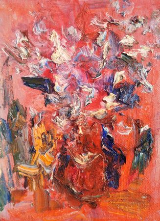 Денис Козловский (Картина, живопись - 
                  28 x 38 см) Ландыши