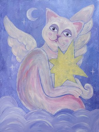 Ира Пенкина (Картина, живопись - 
                  40 x 50 см) Страж снов
