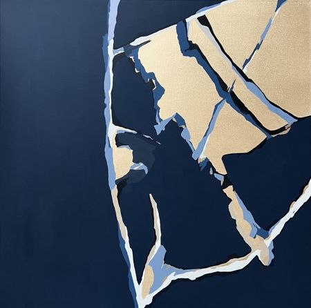 Ольга Змиевец (Картина, живопись - 
                  90 x 90 см) COLOR MOVEMENT