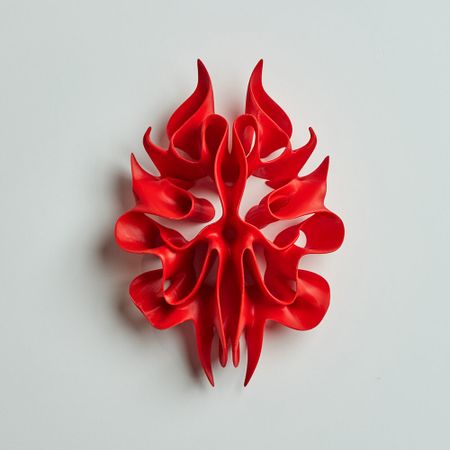 Юлия Низамутдинова (Cyberflora) (Скульптура - 
                  19 x 25 см) Rubedo flos 4