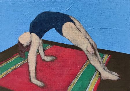 Дарья Петухова (Авторская графика - 
                  18 x 13 см) Спортсменка