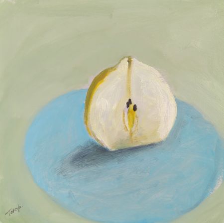 Анастасия Таюрская (Авторская графика - 
                  25 x 25 см) Груша