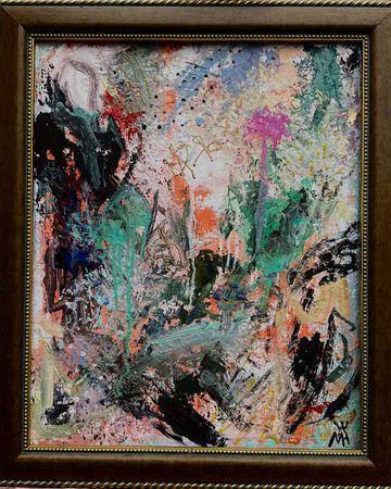 Мария Алдашкова (Картина, живопись - 
                  49 x 59 см) Влюбленный мальчик