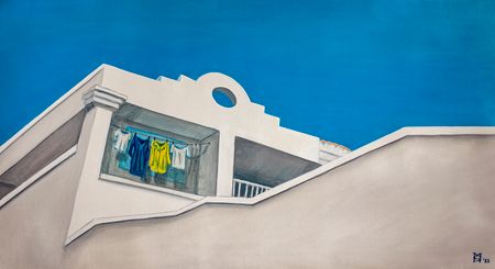 Мария Субботина (Картина, живопись - 
                  90 x 50 см) Dream of Peace