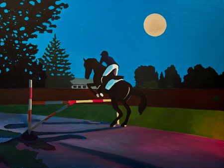 Антон Куприянов (Картина, живопись - 
                  80 x 60 см) Проезд закрыт