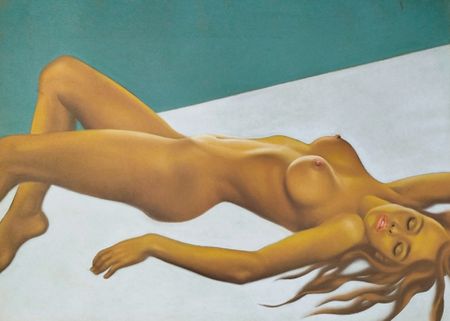 Рауф Туктар (Авторская графика - 
                  100 x 71 см) Сон в летнюю ночь