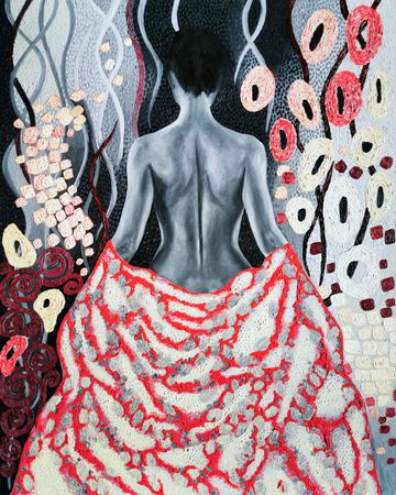 Елена Сорока (Картина, живопись - 
                  80 x 100 см) Whispers of Transformation