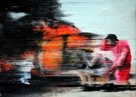 Данила Даренских (Картина, живопись - 
                  35 x 25 см) Untitled