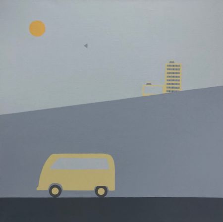 Антон Кетов (Картина, живопись - 
                  50 x 50 см) Штрбске-Плесо