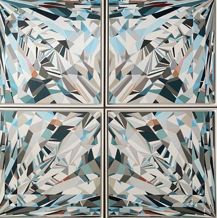 Марина Астахова (Картина, живопись - 
                  148 x 148 см) Diamond No 1