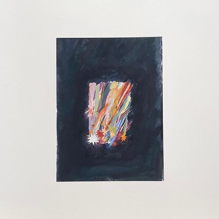 Анастасия Мазур-Скробова (Авторская графика - 
                  30 x 40 см) Обрушившееся небо