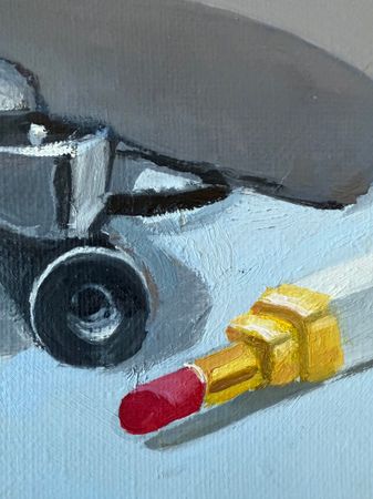 Юлия Арюшина (Картина, живопись - 
                  20 x 20 см) Мадленка № 7