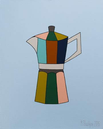 Мария Полушкина (Картина, живопись - 
                  40 x 50 см) Кофе