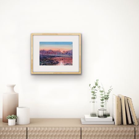 Жанна Губина (Авторская графика - 
                  36 x 26 см) Отлив
