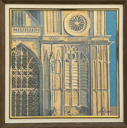Alan Esenov (Картина, живопись - 
                  45 x 45 см) Собор