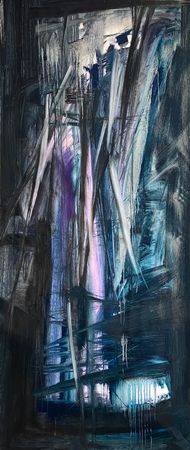 Anna Gorn (Картина, живопись - 
                  65 x 165 см) Untitled
