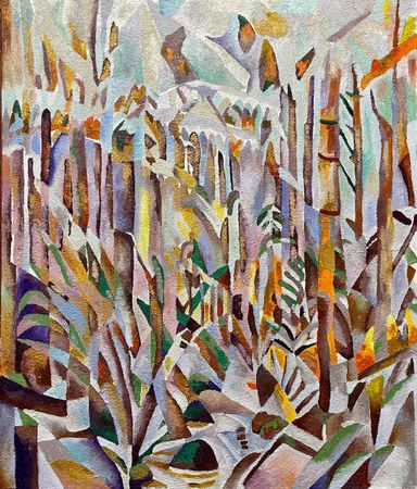 Татьяна Федоровская (Картина, живопись - 
                  146 x 167 см) РОДНИК