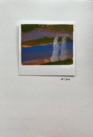 Нисо Атаханова (Авторская графика - 
                  14.8 x 21 см) Без названия