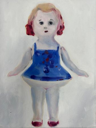 Кристина Пуршина (Картина, живопись - 
                  30 x 40 см) Куколка #1