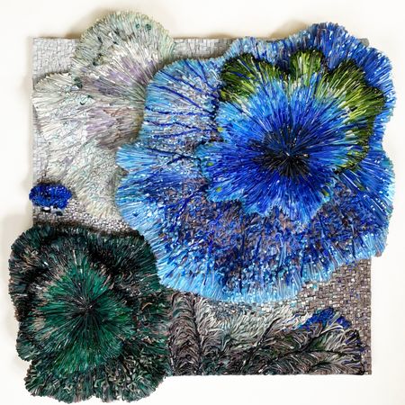 Елена Кириллова (Объект - 
                  60 x 60 см) Дикий танец