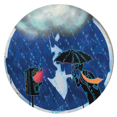 Юрий Блонский (Картина, живопись - 
                  70 x 70 см) KPI