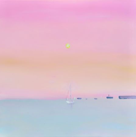 Анна Ганина (Картина, живопись - 
                  50 x 50 см) Sunset dream