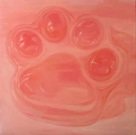 Ева Гец (Картина, живопись - 
                  40 x 40 см) Таба — Лапка