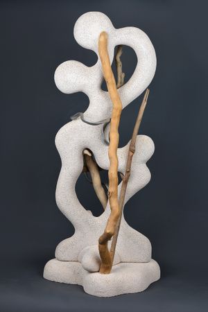 Лёша Да (Скульптура - 
                  30 x 67 см) Мимикрия