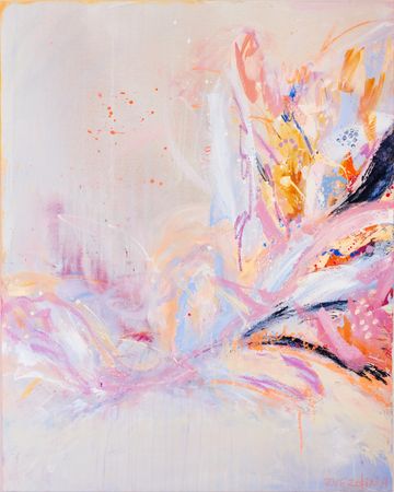 Екатерина Звездина (Картина, живопись - 
                  80 x 100 см) Какаду