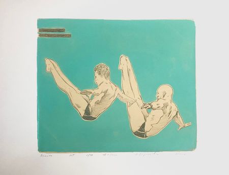 Надежда Воронцова (Графика печатная - 
                  59 x 42 см) Высота