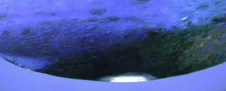 Евгений Заремба (Картина, живопись - 
                  200 x 80 см) Синий пепел