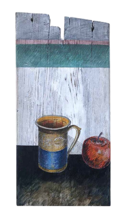 Сергей Андриевич (Картина, живопись - 
                  23 x 47 см) А.Попов