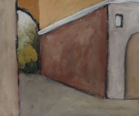 Анастасия Таюрская (Авторская графика - 
                  28 x 23 см) Тайный переулок