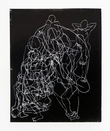 Андрей Андреев (Графика печатная - 
                  16 x 20 см) Из проекта "Взгляд"