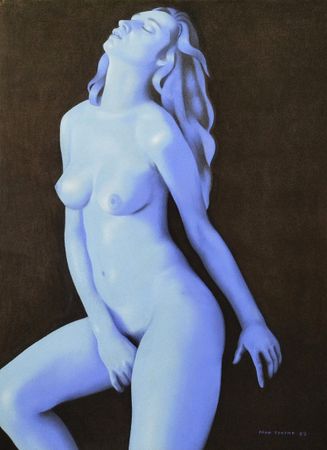 Рауф Туктар (Авторская графика - 
                  74 x 100 см) Обнаженная