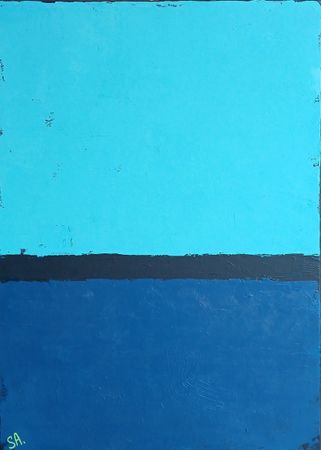 Анастасия Семенцул (Картина, живопись - 
                  50 x 70 см) Глубина чувств