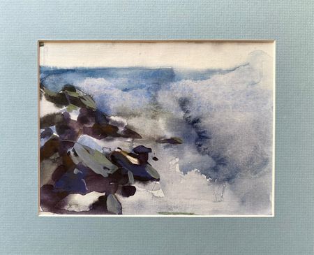 Алина Буглеева (Авторская графика - 
                  21 x 15 см) Чёрное море
