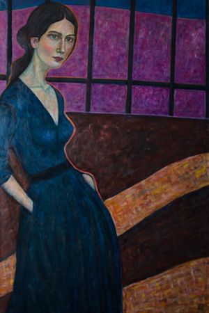 Александр Галяцкий (Картина, живопись - 
                  60 x 90 см) Сумерки