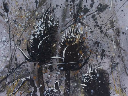 Александр и Светлана Рощенко (Авторская графика - 
                  32 x 23 см) Луг