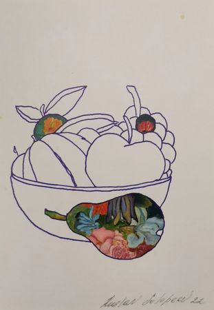 Ruslan Solopeev (Авторская графика - 
                  21 x 29.7 см) Грани