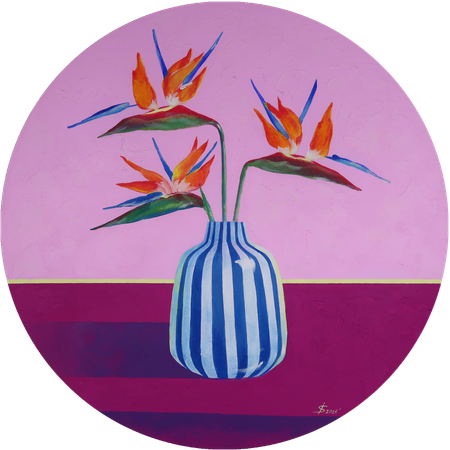 Светлана Искоских (Картина, живопись - 
                  60 x 60 см) Стрелиция