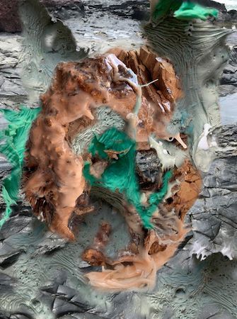 Софья Скидан (Графика цифровая (принты) - 
                  45 x 60 см) Viscosity of spaces