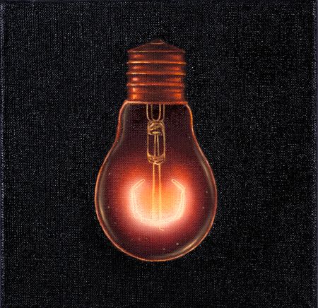 Полина Арутюнова (Картина, живопись - 
                  20 x 20 см) Свет