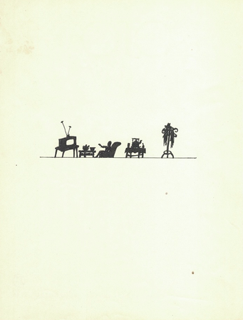 Сергей Ануфриев (Авторская графика - 
                  19 x 25 см) Из серии Silhouettes