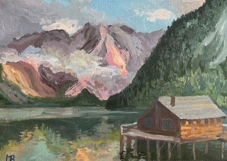 Милана Семенова (Картина, живопись - 
                  50 x 35 см) calmness