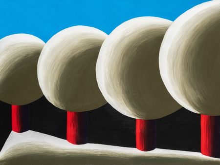 Олег Хвостов (Картина, живопись - 
                  40 x 30 см) Пейзаж