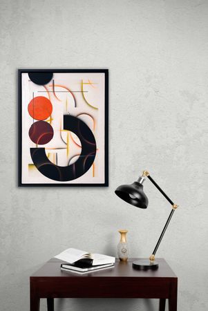 Ольга Рикун (Картина, живопись - 
                  60 x 80 см) Равновесие. Оранжевый