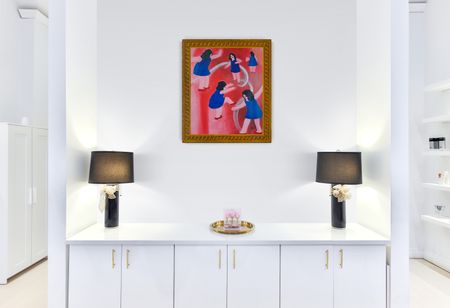Елена Хасанова (Картина, живопись - 
                  50 x 60 см) Танец