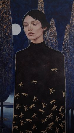 Дарья Григорова (Картина, живопись - 
                  67 x 120 см) Природа непостоянства