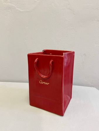 Елизавета Букина (Скульптура - 
                  14 x 21 см) Ваза "Cartier" (size M)